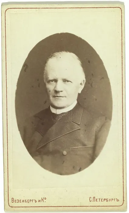 Framed Print : Miloslavski, head-and-shoulders portrait, facing front, between 1880 and 1886. Creator: Unknown Framed Print : Miloslavski, head-and-shoulders portrait, facing front, between 1880 and 1886. Creator: Unknown