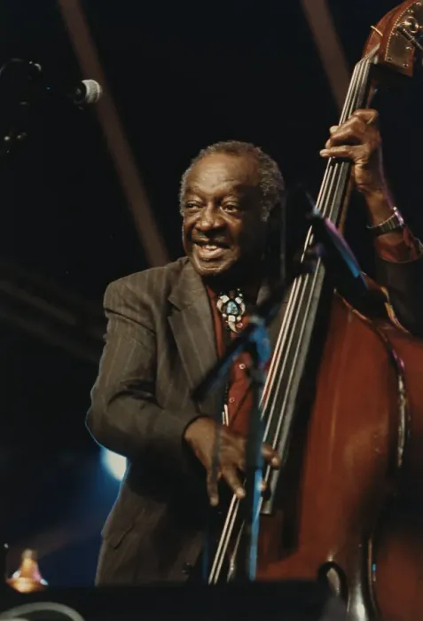 Framed Print : Milt Hinton, North Sea Jazz Festival, Netherlands 1991. Creator: Brian Foskett Framed Print : Milt Hinton, North Sea Jazz Festival, Netherlands 1991. Creator: Brian Foskett