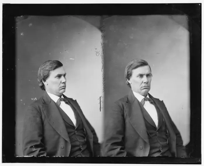 Framed Print : Milton A. Candler of Georgia, between 1865 and 1880. Creator: Unknown Framed Print : Milton A. Candler of Georgia, between 1865 and 1880. Creator: Unknown