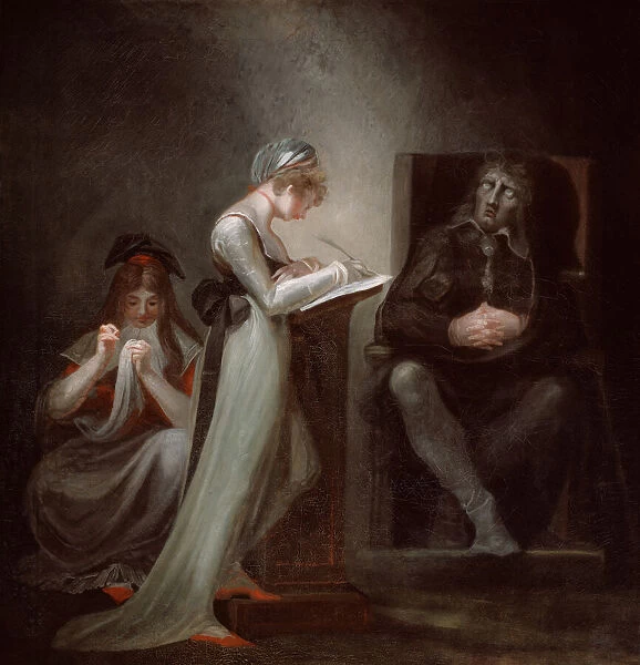 Milton Dictating to His Daughter, 1794. Creator: Henry Fuseli