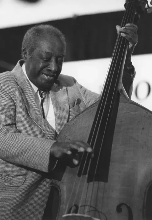 Framed Print : Milton Hinton, The March of Jazz, Clearwater Beach, Florida, 1997. Creator: Brian Foskett Framed Print : Milton Hinton, The March of Jazz, Clearwater Beach, Florida, 1997. Creator: Brian Foskett