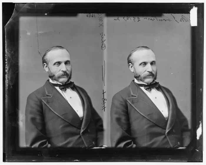 Framed Print : Milton I. Southard of Ohio, 1865-1880. Creator: Unknown Framed Print : Milton I. Southard of Ohio, 1865-1880. Creator: Unknown