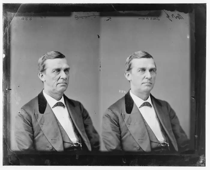 Framed Print : Milton J. Durham of Kentucky, 1865-1880. Creator: Unknown Framed Print : Milton J. Durham of Kentucky, 1865-1880. Creator: Unknown