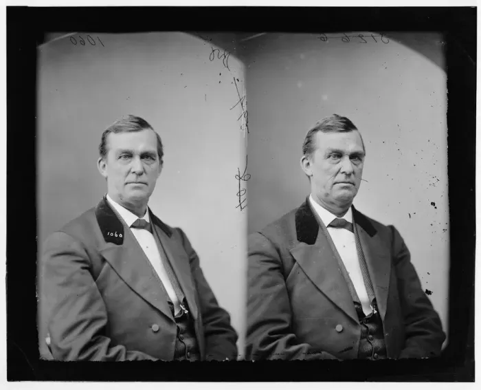 Framed Print : Milton J. Durham of Kentucky, 1865-1880. Creator: Unknown Framed Print : Milton J. Durham of Kentucky, 1865-1880. Creator: Unknown