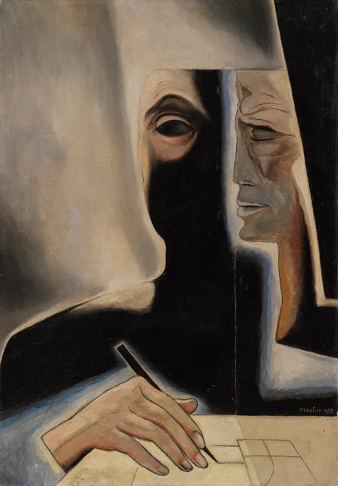 Framed Print : The mind at work, 1929. Creator: Martini, Alberto (1876-1954) Framed Print : The mind at work, 1929. Creator: Martini, Alberto (1876-1954)