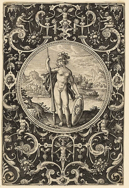 Minerva, n. d. Creator: Adriaen Collaert