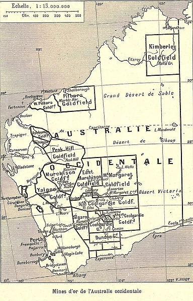 'Mines d'or de l'Australie occidentale; Les Terres Du Pacifique, 1914. Creator: Unknown