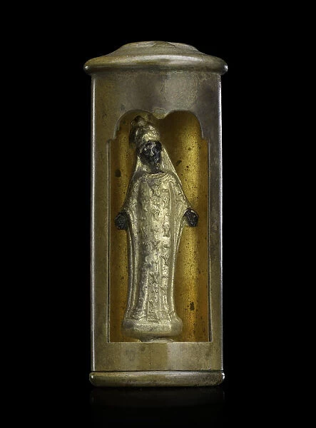 Miniature Black Madonna, 1914-1918. Creator: Unknown