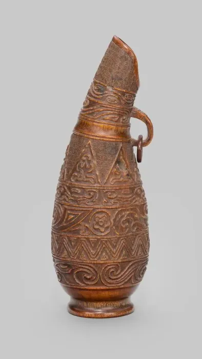 Framed Print : Miniature Bottle in the Form of an Ancient Bronze Jar (Hu), Ming dynasty (1368-1644) Framed Print : Miniature Bottle in the Form of an Ancient Bronze Jar (Hu), Ming dynasty (1368-1644)