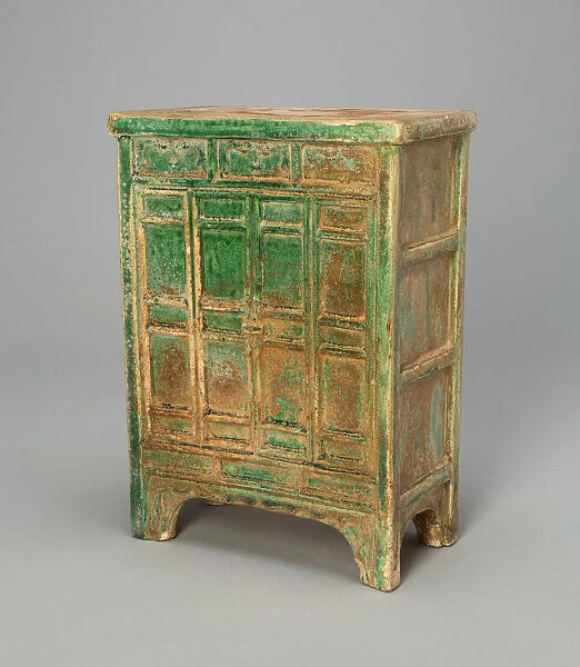 Miniature Chest (Mingqi), Ming dynasty (1368-1644). Creator: Unknown