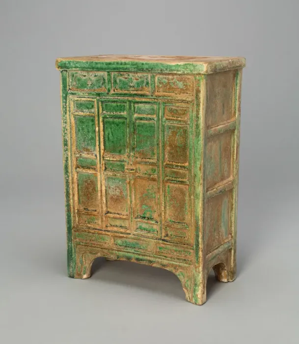 Framed Print : Miniature Chest (Mingqi), Ming dynasty (1368-1644). Creator: Unknown Framed Print : Miniature Chest (Mingqi), Ming dynasty (1368-1644). Creator: Unknown