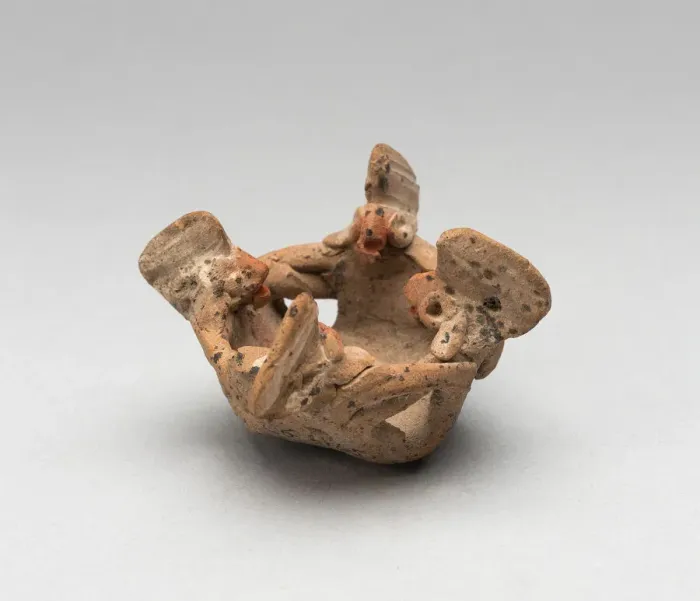 Framed Print : Miniature Group of Four Figures in a Circle with Linked Arms, 500 B. C. / 300 B. C Framed Print : Miniature Group of Four Figures in a Circle with Linked Arms, 500 B. C. / 300 B. C