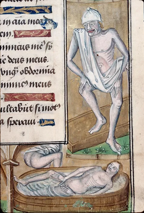Framed Print : Miniature from Heures a l'usage d'Amiens, Late 15th century. Creator: Anonymous master. Miniature from Heures a l'usage d'Amiens, Late 15th century. Creator: Anonymous master