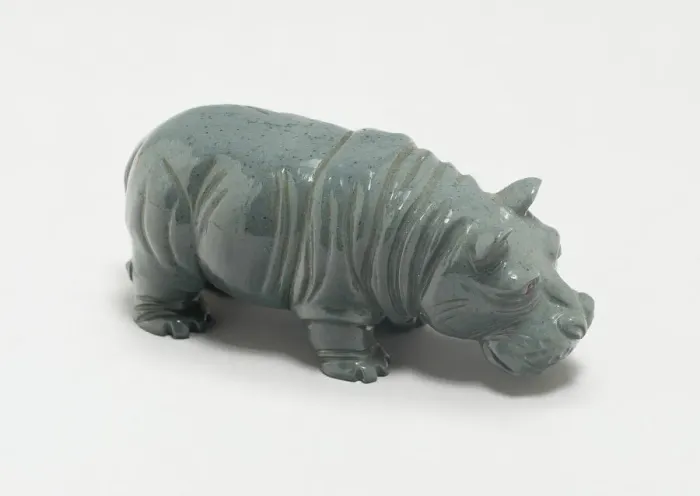Framed Print : Miniature Hippopotamus, Saint Petersburg, c. 1890 / 00. Creator: FabergeWorkshop Framed Print : Miniature Hippopotamus, Saint Petersburg, c. 1890 / 00. Creator: FabergeWorkshop