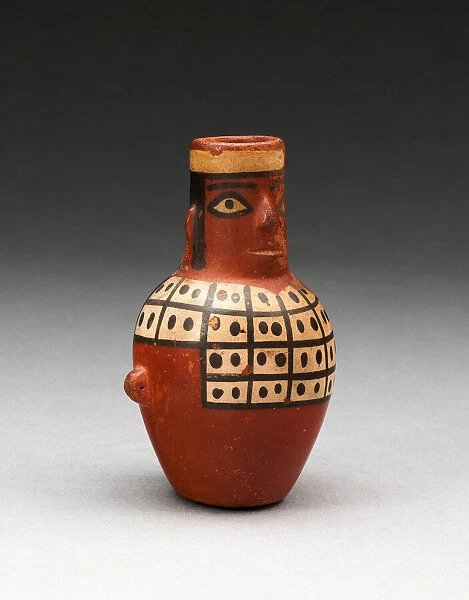 Miniature Jar in the Form of a Figure Wearing a Tunic, A. D. 600  /  1000. Creator: Unknown