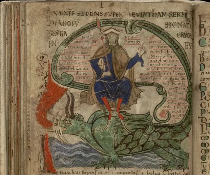 Framed Print : Miniature from the Manuscript Liber Floridus Framed Print : Miniature from the Manuscript Liber Floridus