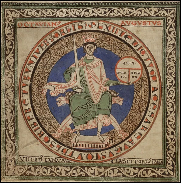 Miniature from the Manuscript Liber Floridus