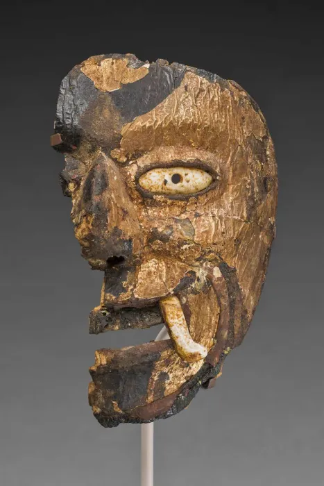 Framed Print : Miniature Mask, A. D. 1300 / 1400. Creator: Unknown Framed Print : Miniature Mask, A. D. 1300 / 1400. Creator: Unknown