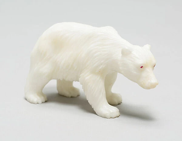 Miniature Polar Bear, Saint Petersburg, c. 1890  /  00. Creator: FabergeWorkshop