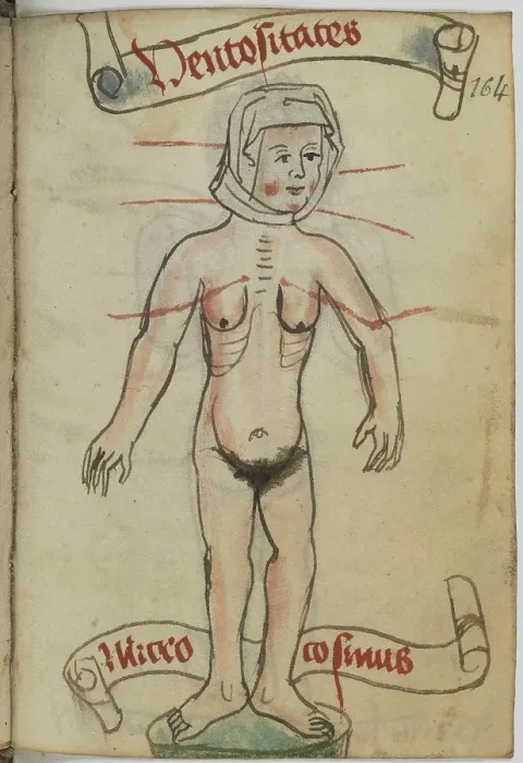 Framed Print : Miniature from Recueil de prieres, suivi de notions astrologiques (Allemand 124), 15th century. Creator: Anonymous master Framed Print : Miniature from Recueil de prieres, suivi de notions astrologiques (Allemand 124), 15th century. Creator: Anonymous master