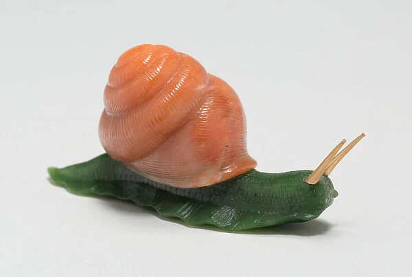 Miniature Snail, Saint Petersburg, c. 1890  /  00. Creator: FabergeWorkshop