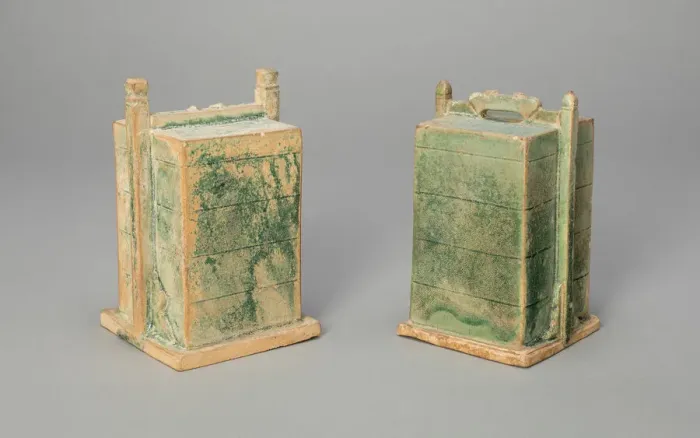 Framed Print : Miniature Stacked Boxes Simulating Food Containers (Mingqi), Ming dynasty (1368-1644) Framed Print : Miniature Stacked Boxes Simulating Food Containers (Mingqi), Ming dynasty (1368-1644)