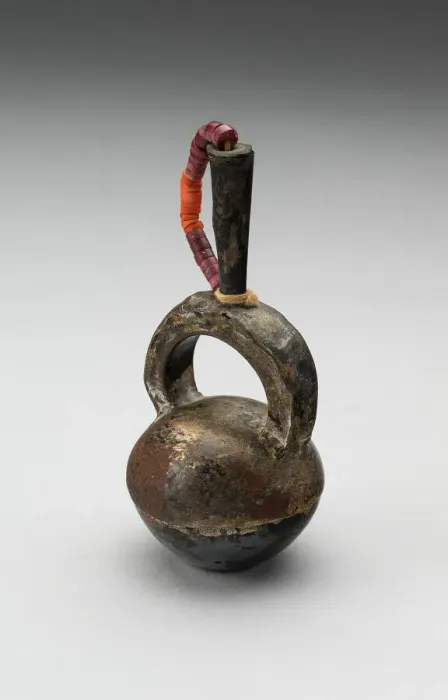 Framed Print : Miniature Stirrup-Spout Vessel, A. D. 1100  /  1470. Creator: Unknown