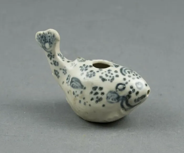 Framed Print : Miniature Water Dropper in the Shape of a Blowfish, Late 15th / early 16th century Framed Print : Miniature Water Dropper in the Shape of a Blowfish, Late 15th / early 16th century