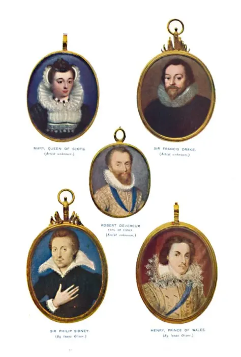 Framed Print : Miniatures of the Elizabethan Period (Victoria and Albert Museum. ), c1580-1610, (1903) Framed Print : Miniatures of the Elizabethan Period (Victoria and Albert Museum. ), c1580-1610, (1903)