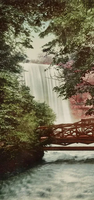 Framed Print : Minnehaha Falls, Minnesota, c1901. Creator: Unknown Framed Print : Minnehaha Falls, Minnesota, c1901. Creator: Unknown