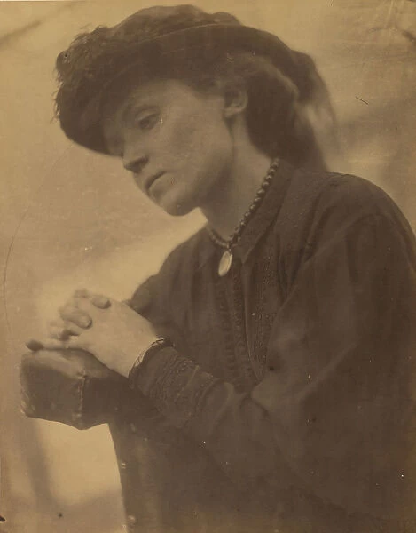 Minnie Thackeray, 1865. Creator: Julia Margaret Cameron