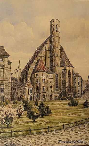 Minoritenkirche, Vienna, ca 1911-1912