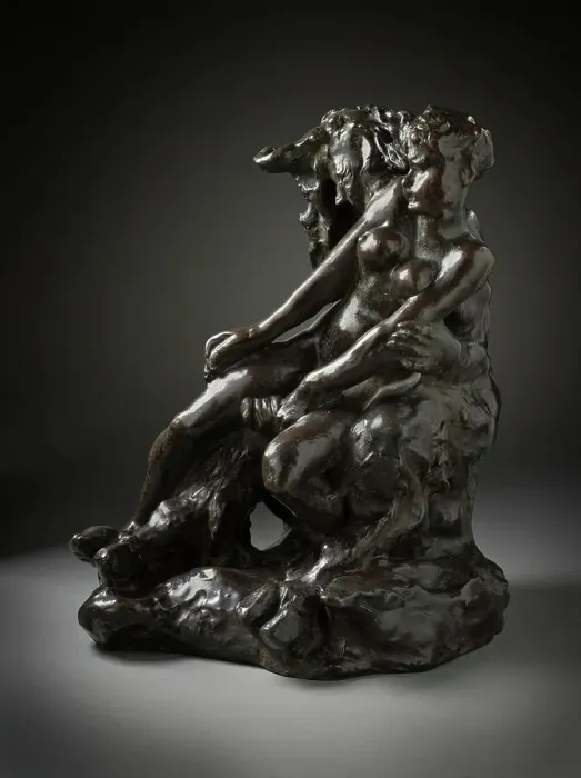 Framed Print : Minotaur or Faun and Nymph, c.1886. Creator: Auguste Rodin Framed Print : Minotaur or Faun and Nymph, c.1886. Creator: Auguste Rodin