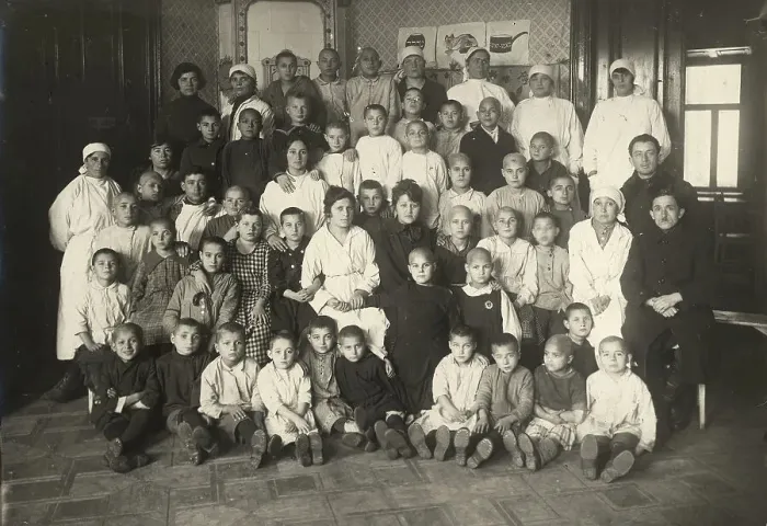 Framed Print : Minsk: Orphanage, 1920-1929. Creator: Unknown Framed Print : Minsk: Orphanage, 1920-1929. Creator: Unknown