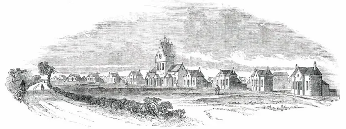 Framed Print : Minster Lovel, Oxfordshire, 1850. Creator: Unknown Framed Print : Minster Lovel, Oxfordshire, 1850. Creator: Unknown