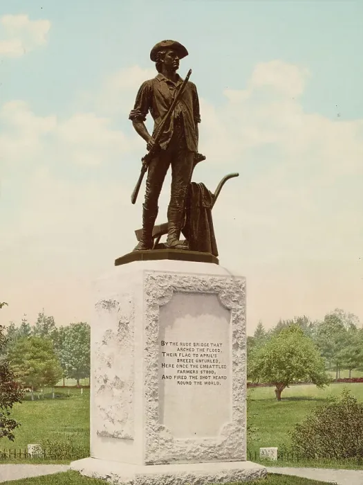 Framed Print : The Minute Man, Concord, c1900. Creator: Unknown Framed Print : The Minute Man, Concord, c1900. Creator: Unknown