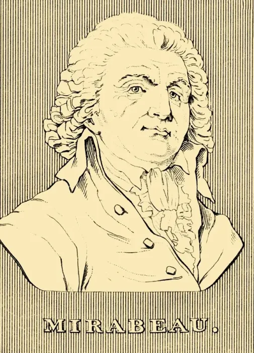 Framed Print : Mirabeau, (1749-1791), 1830. Creator: Unknown Framed Print : Mirabeau, (1749-1791), 1830. Creator: Unknown