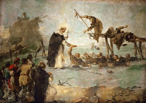 The Miracle of a Dominican Saint (Saint Goncalo de Amarante?)