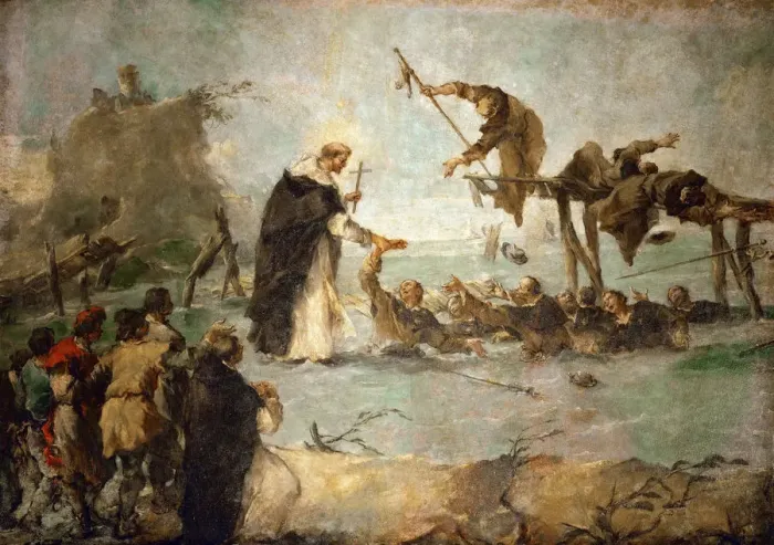 Framed Print : The Miracle of a Dominican Saint (Saint Goncalo de Amarante?) Framed Print : The Miracle of a Dominican Saint (Saint Goncalo de Amarante?)