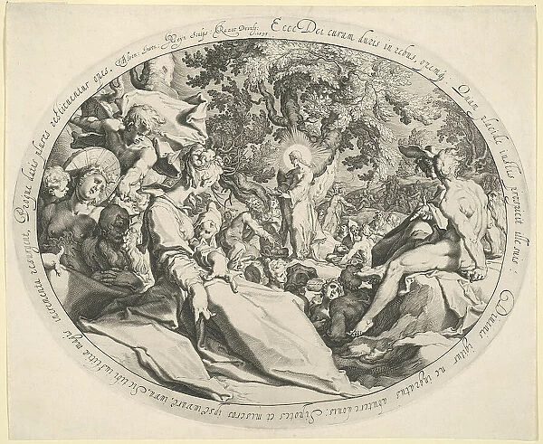 The Miracle of the Five Loaves, 1595. Creator: Jacques de Gheyn II