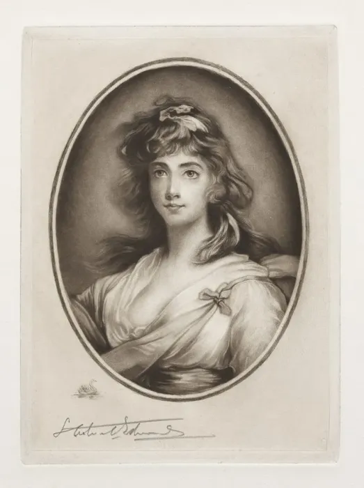 Framed Print : Miranda (Mrs. Michael Angelo Taylor), 19th-20th century. Creator: Samuel Arlent-Edwards (American Framed Print : Miranda (Mrs. Michael Angelo Taylor), 19th-20th century. Creator: Samuel Arlent-Edwards (American