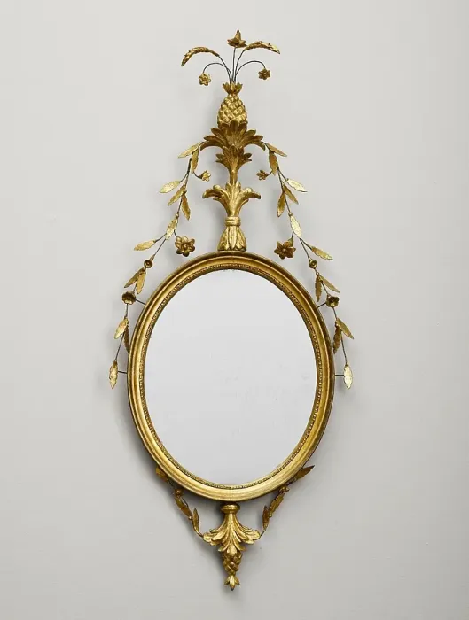 Framed Print : Mirror, about 1790. Creator: Unknown Framed Print : Mirror, about 1790. Creator: Unknown