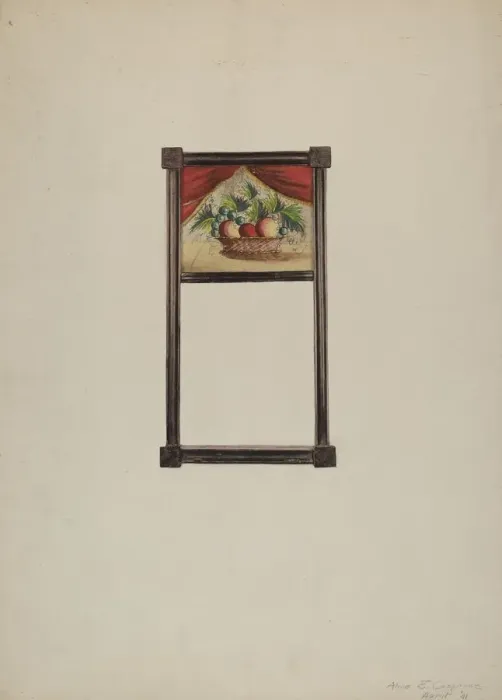 Framed Print : Mirror, 1941. Creator: Alice Cosgrove Framed Print : Mirror, 1941. Creator: Alice Cosgrove