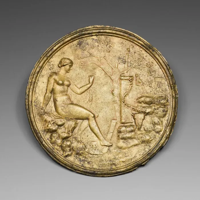 Framed Print : Mirror, 2nd century. Creator: Unknown
