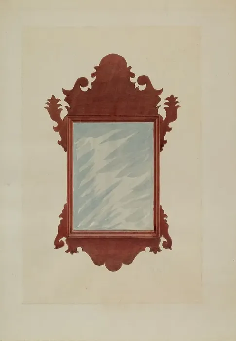Framed Print : Mirror, c. 1936. Creator: Fred Weiss Framed Print : Mirror, c. 1936. Creator: Fred Weiss