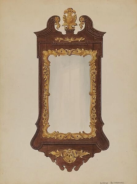 Mirror, c. 1936. Creator: Lorenz Rothkrantz
