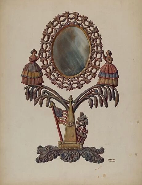 Mirror, c. 1937. Creator: Frances Lichten