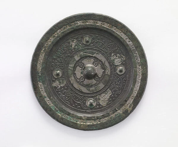 Mirror (chien), Eastern Han dynasty, 1st-2nd century. Creator: Unknown