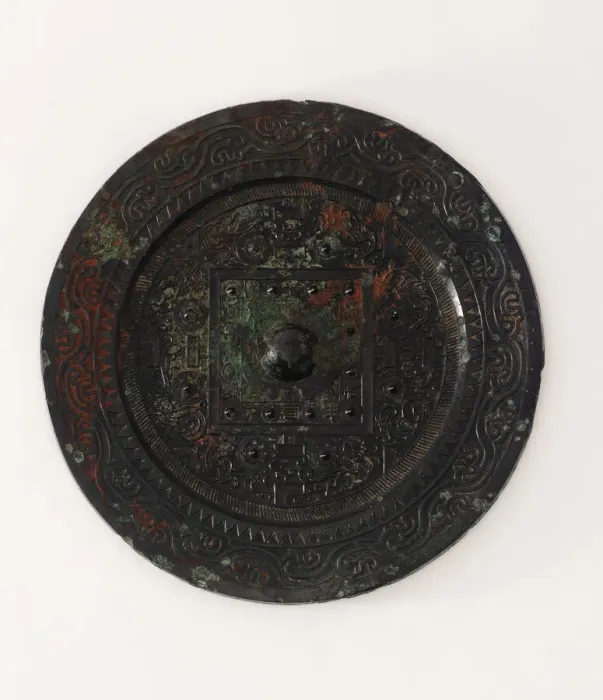Framed Print : Mirror, Eastern Han dynasty, 1st-2nd century. Creator: Unknown Framed Print : Mirror, Eastern Han dynasty, 1st-2nd century. Creator: Unknown