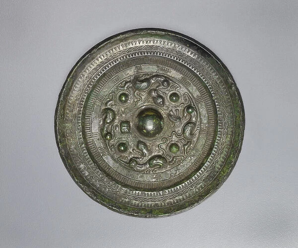 Mirror, Eastern Han dynasty, 25-220. Creator: Unknown
